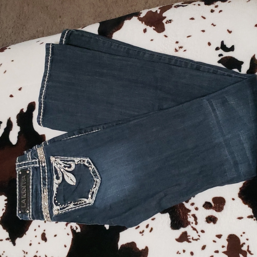 L.A. idol with Rhinestone Jeans